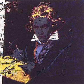 ANDY WARHOL Beethoven