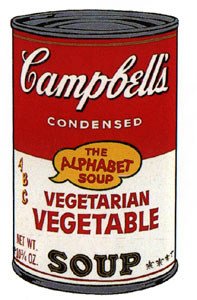 ANDY WARHOL Campbell Soup 