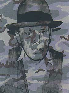 ANDY WARHOL Joseph Beuys