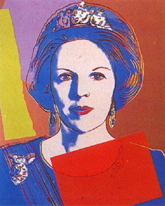 ANDY WARHOL Queen Beatrix