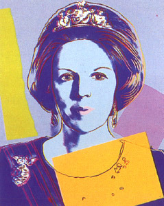 ANDY WARHOL Queen Beatrix